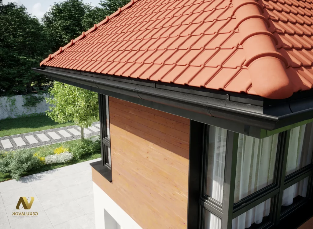 Novalux3d_maison_francaise_terracotta_mat_zoom